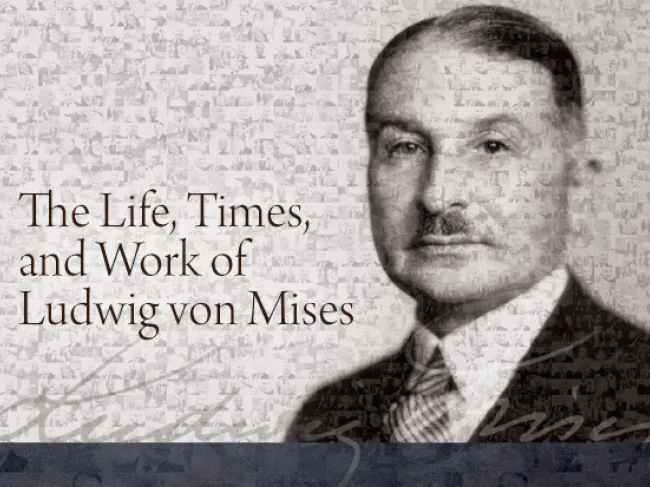 The Life Times and Work of Mises